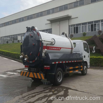 Camión de succión de aguas residuales de 6 toneladas